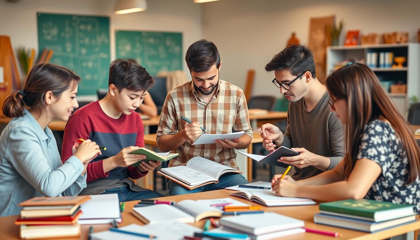 Organized study environment supporting productive learning