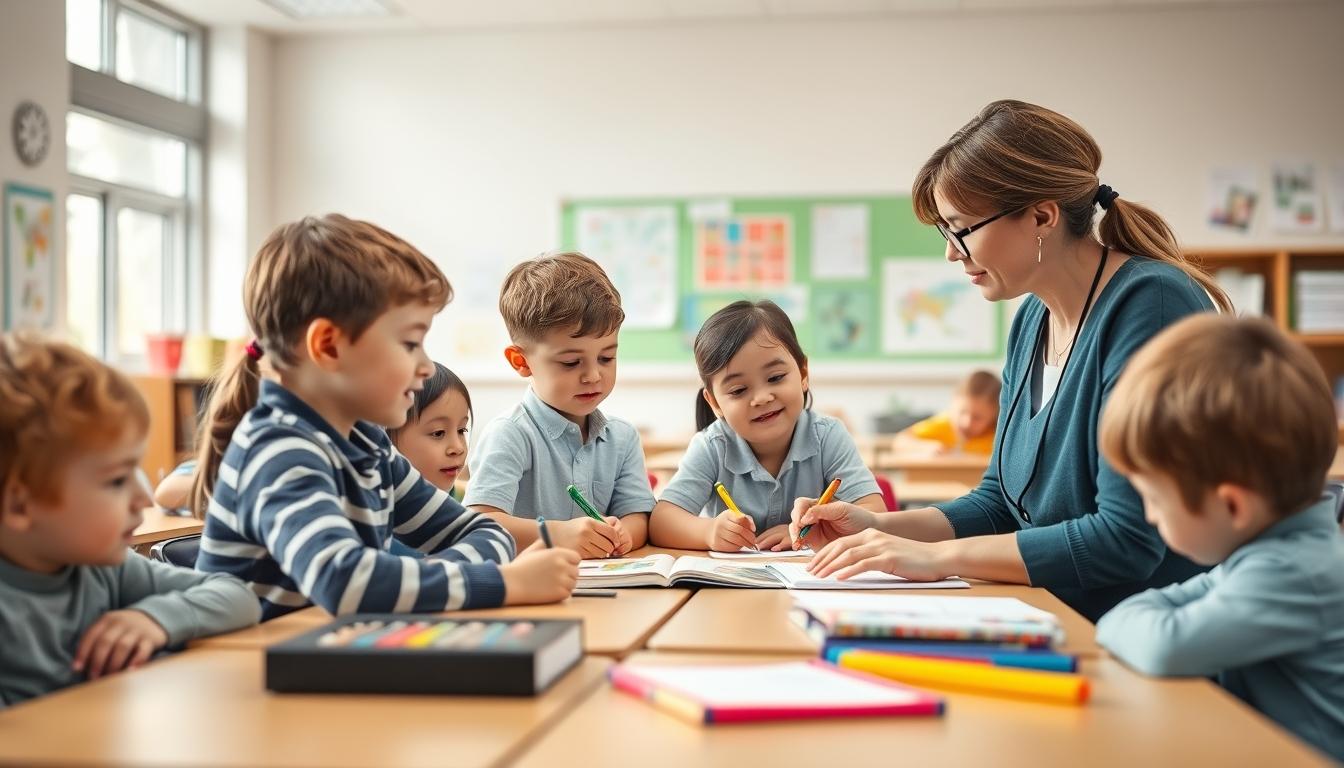 Students collaborating in study space